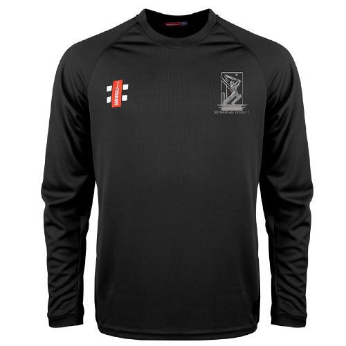 Bothamsall Exiles CC GN Black Matrix LS Tee  Jnr