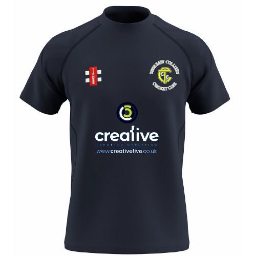 Thoresby Colliery CC GN Navy GTS T-Shirt Jnr