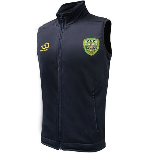 Calverton CC Masuri Cricket Gilet Navy  Jnr