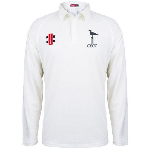 Old Seagullians CC GN Matrix Cricket Shirt L/S Snr