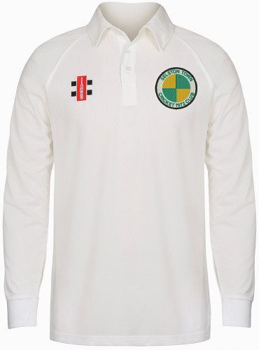 Selston CC GN Matrix Cricket Shirt L/S Snr