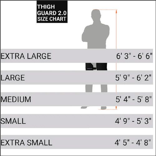 Moonwalkr 2.0 Thigh Pad System - White