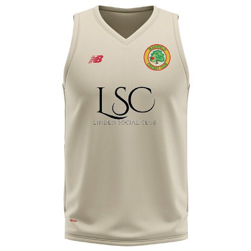 Mansfield Cricket Club New Balance Sleeveless Slipover   Snr