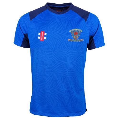 Shirebrook CC GN Pro T20 Cricket Shirt SS Royal/Navy Snr