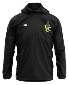 Lowdham Cricket Club New Balance Rain Jacket Black  Snr