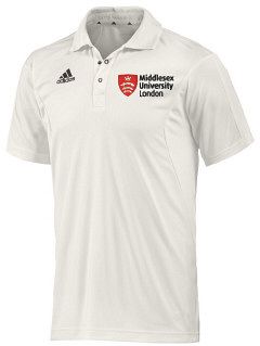 Middlesex University Cricket Club adidas S/S Cricket Playing Shirt Snr