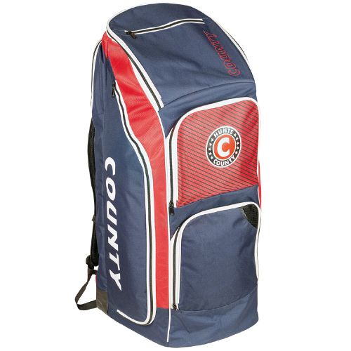 Hunts County Clipper Duffle Cricket Bag 2026 - Navy/Red