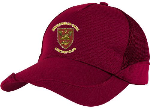 Birkenhead Park Cricket Club GrayNicolls Maroon Cricket Cap