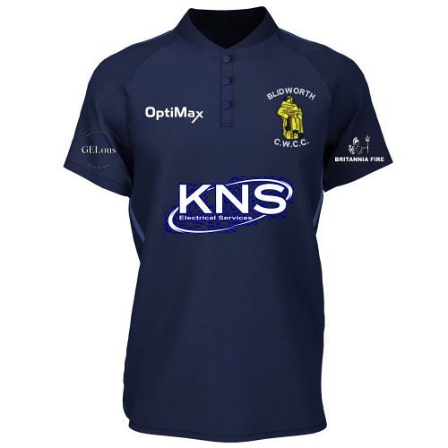 Blidworth CC Optimax Edge Pro Polo Navy Snr - Centenary