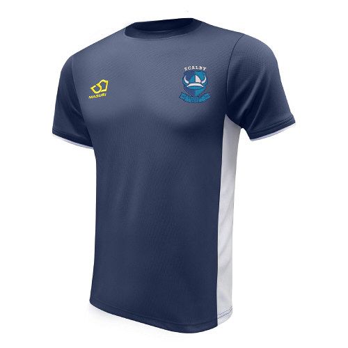 Scalby CC Masuri Cricket Training Shirt Navy  Snr