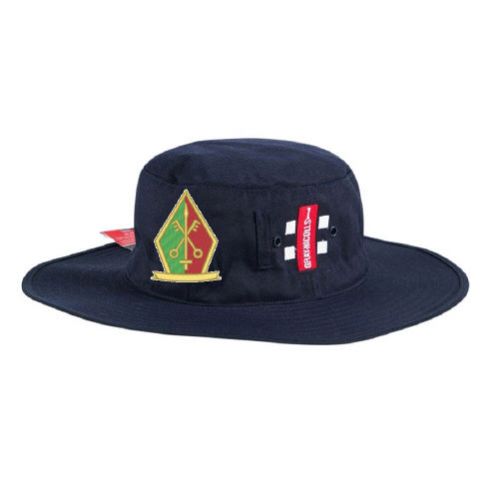 Ilford Catholic CC GN Navy Wide Brim Sun Hat