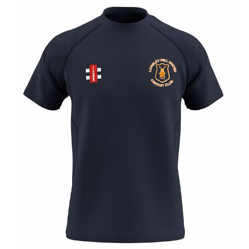 Langley Mill CC GN Navy GTS T-Shirt Snr