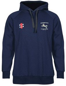 Offerton CC GN Navy Velocity Hoody  Snr
