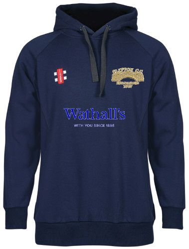 Clifton CC GN Navy Velocity Hoody  Snr