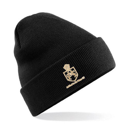 Ashford in the Water CC Black Beanie