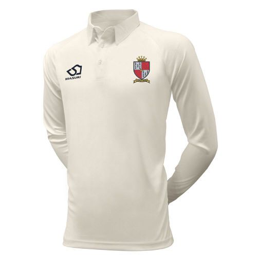 Elvaston CC Masuri Cricket Playing Shirt L/S Snr