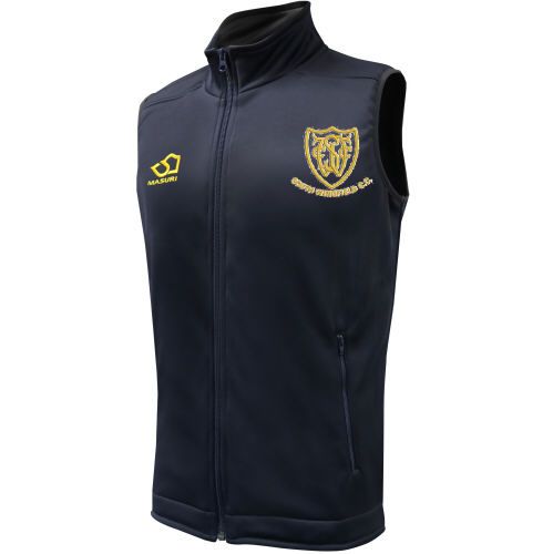 South Wingfield CC Masuri Cricket Gilet Navy  Jnr