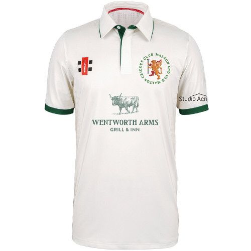 Malton & Malton CC GN Pro Performance Green  S/S Shirt Snr