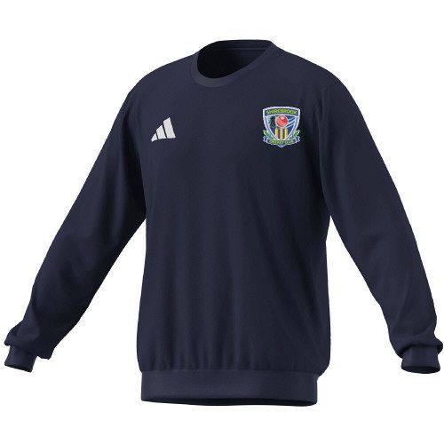 Shirebrook Cricket Club adidas Cricket Entrada 26 Sweat Top Navy Jnr