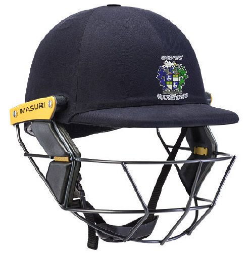 Denby CC Masuri OS2 Test Steel Cricket Helmet Jnr