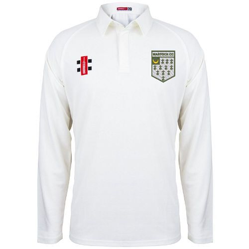 Martock CC GN Matrix Cricket Shirt L/S Snr