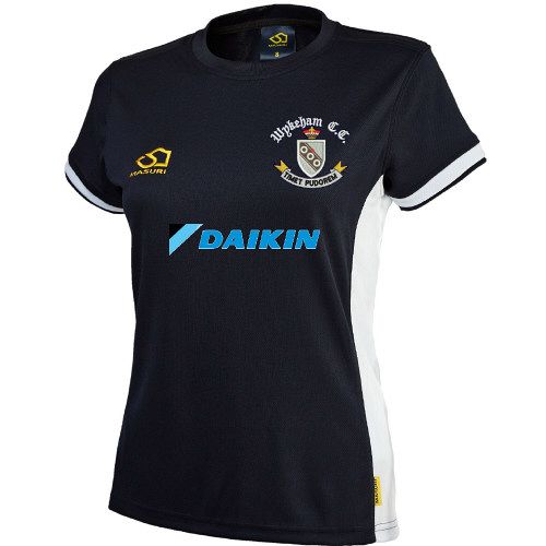 Wykeham CC Masuri Cricket Training Shirt Navy - Womens  Snr