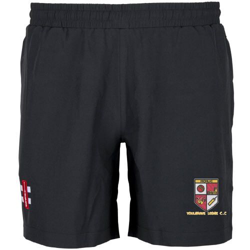 Youlgrave Lodge CC GN Black Velocity Shorts Snr
