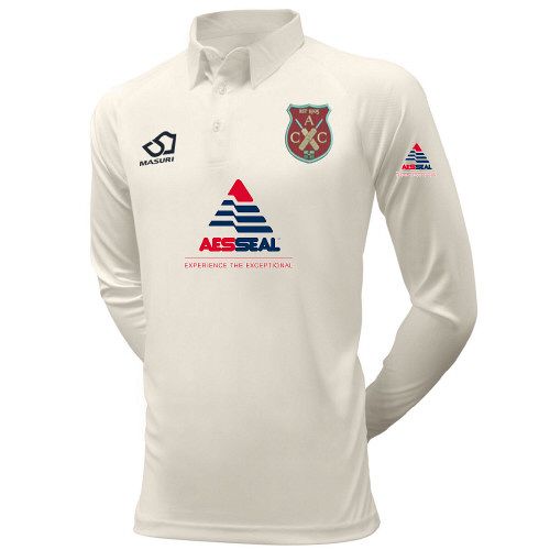 Apperknowle Cricket Club Masuri Cricket Playing Shirt L/S  Snr