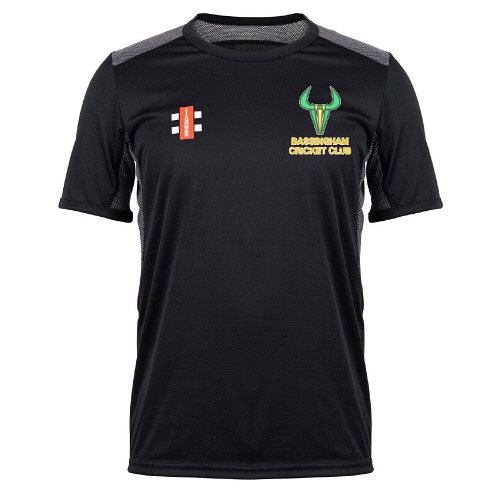Bassingham CC GN Black Pro Performance T-Shirt Jnr