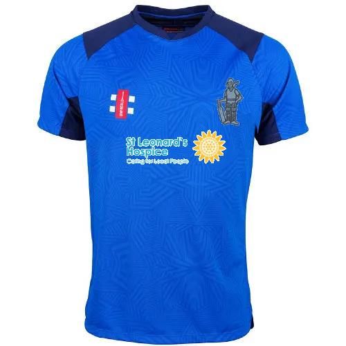 Pixie CC GN Pro Performance T20 Cricket Shirt SS Navy  Snr