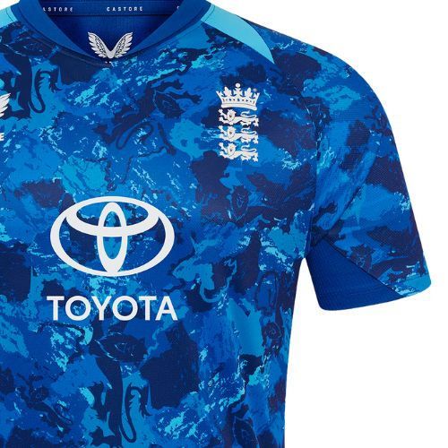 2025 England Castore ODI Cricket Shirt Snr