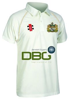 Heslerton CC GN Matrix Cricket Shirt S/S Snr