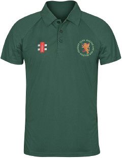 Malton & Old Malton CC GN Green Matrix Polo Shirt  Snr