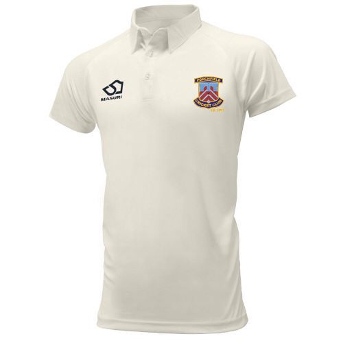 Porchfield CC Masuri Cricket Playing Shirt S/S  Snr