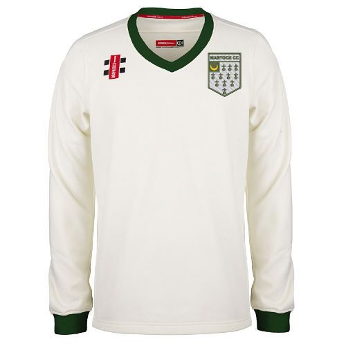 Martock CC GN Pro Performance Green L/S Sweater Snr