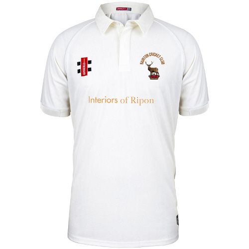 Rainton CC GN Matrix Cricket Shirt S/S Snr