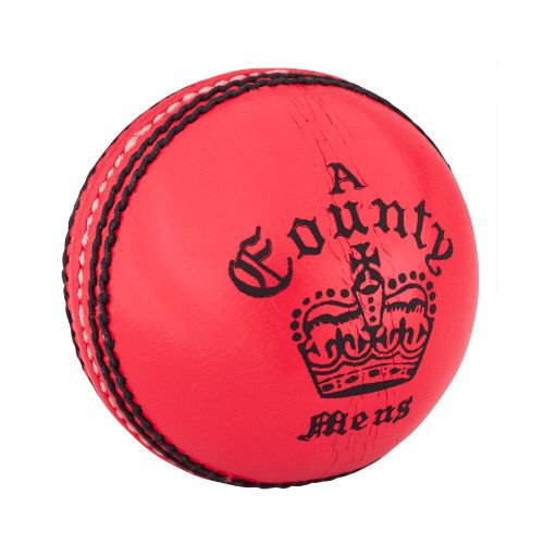 Readers County Crown Cricket Ball Pink