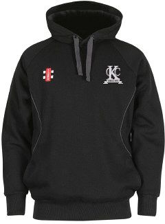 Kew CC GN Black Velocity Hoody  Jnr