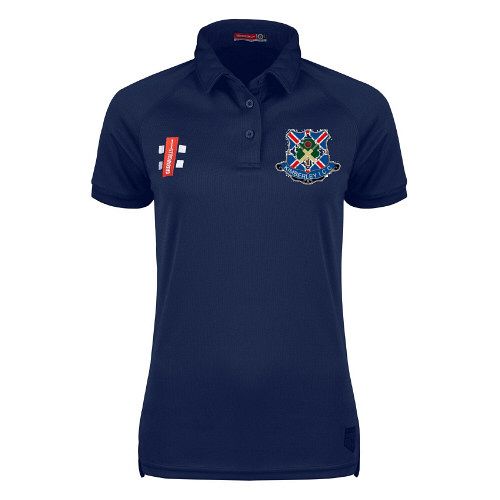 Kimberley CC GN Matrix Polo Navy Shirt Womens