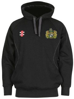 Heslerton CC GN Black Velocity Hoody  Jnr