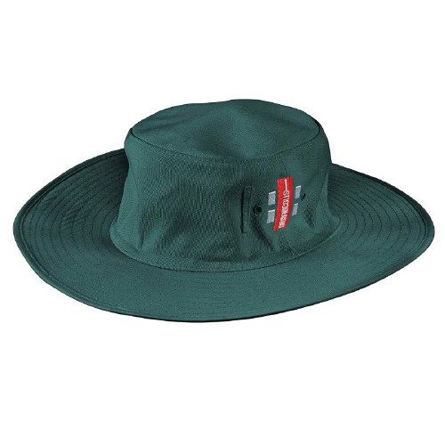 Gray-Nicolls Green Wide Brim Cricket Sun Hat