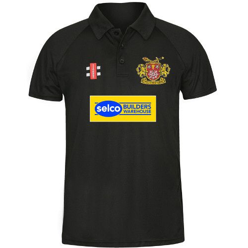 Osbaldwick CC GN Black Matrix Polo Shirt  Jnr