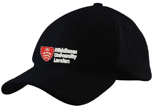 Middlesex University Cricket Club GrayNicolls Black Cricket Cap
