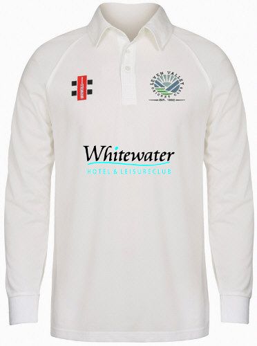Leven Valley Cricket Club GN Matrix Cricket Shirt L/S Snr