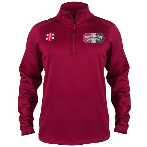 Town Malling CC GN Maroon Storm Fleece Jnr