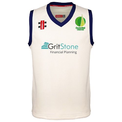 Chesterfield Cricket Club GN Pro Performance Navy Slipover Snr