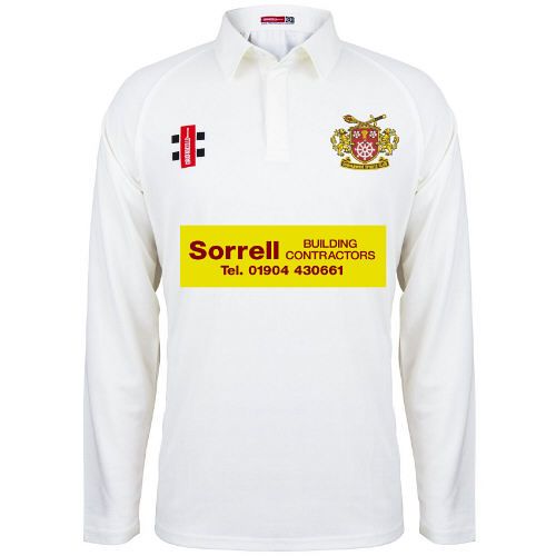 Osbaldwick CC GN Matrix Shirt L/S Jnr
