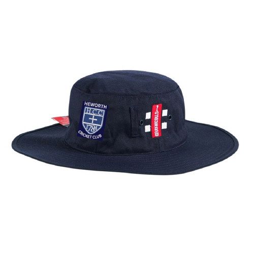 Heworth Cricket Club GN Navy Wide Brim Sun Hat