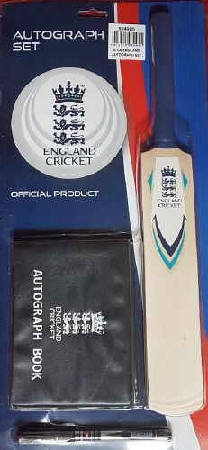 England Cricket Autograph Set