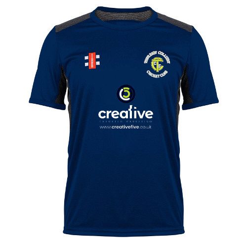 Thoresby Colliery CC GN Navy Pro Performance T-Shirt Jnr